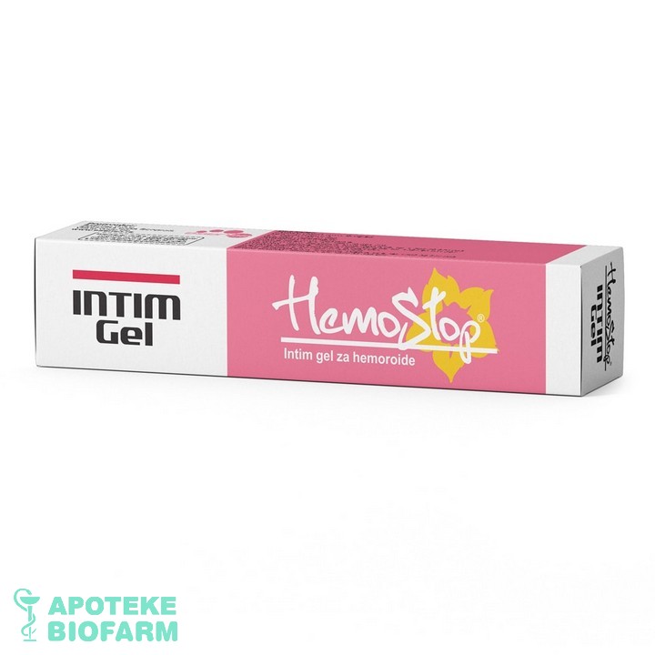 Hemostop Gel Za Hemoroide 20Ml Intim