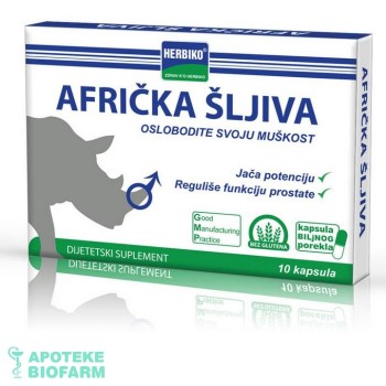 AFRIČKA ŠLJIVA KAPSULE A10 HERBIKO AFRIČKA ŠLJIVA KAPSULE A10 HERBIKO