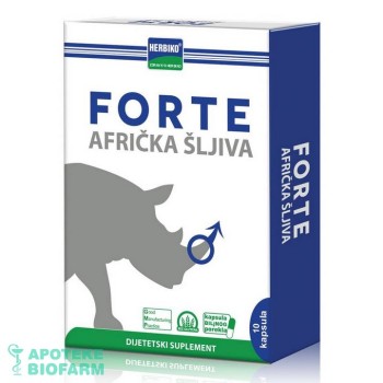 AFRIČKA ŠLJIVA FORTE KAPSULE A10 HERBIKO AFRIČKA ŠLJIVA FORTE KAPSULE A10 HERBIKO