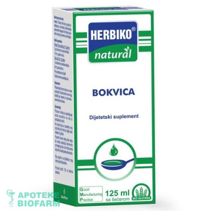 Herbiko Sirup Bokvica 125Ml Natural
