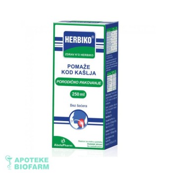 HERBIKO SIRUP za kašalj 250mL - Odrasli