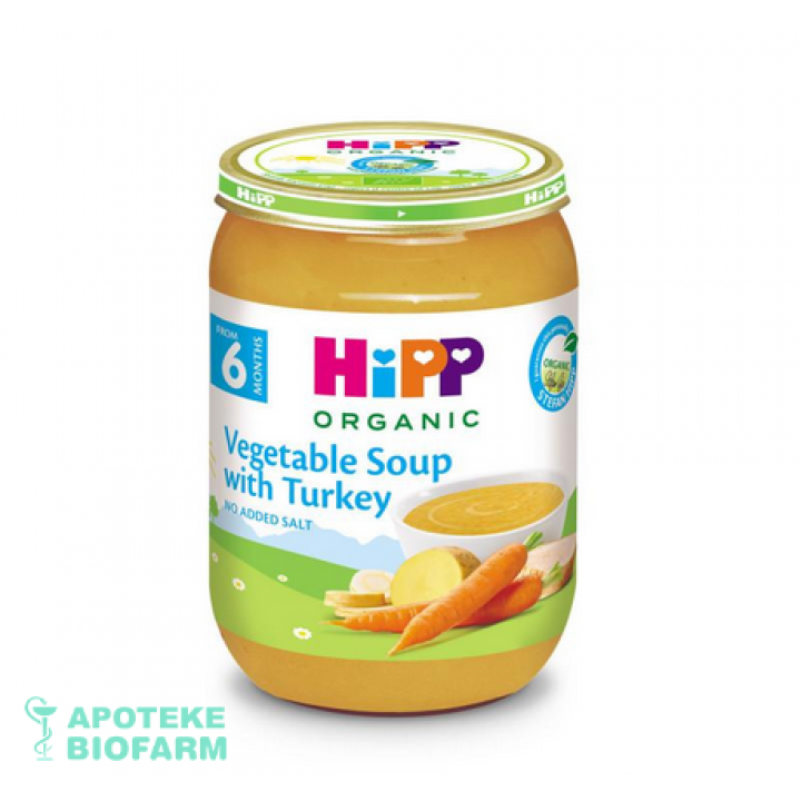 Hipp Kaš.ćuretina+Povrće190G 1