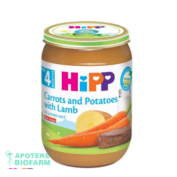HIPP KAŠICA JAGNJETINA+ŠARGAREPA+KROMPIR 190G