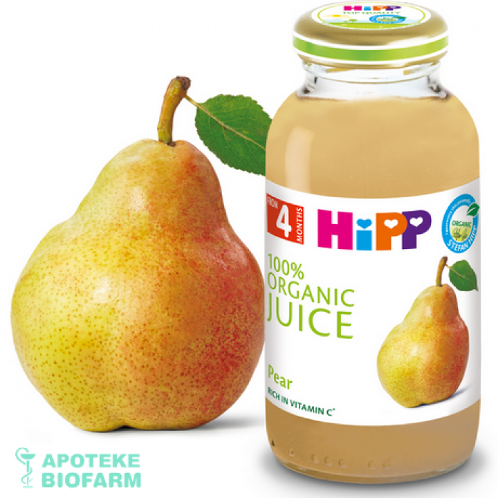 Hipp Sok Kruška 200Ml 4+