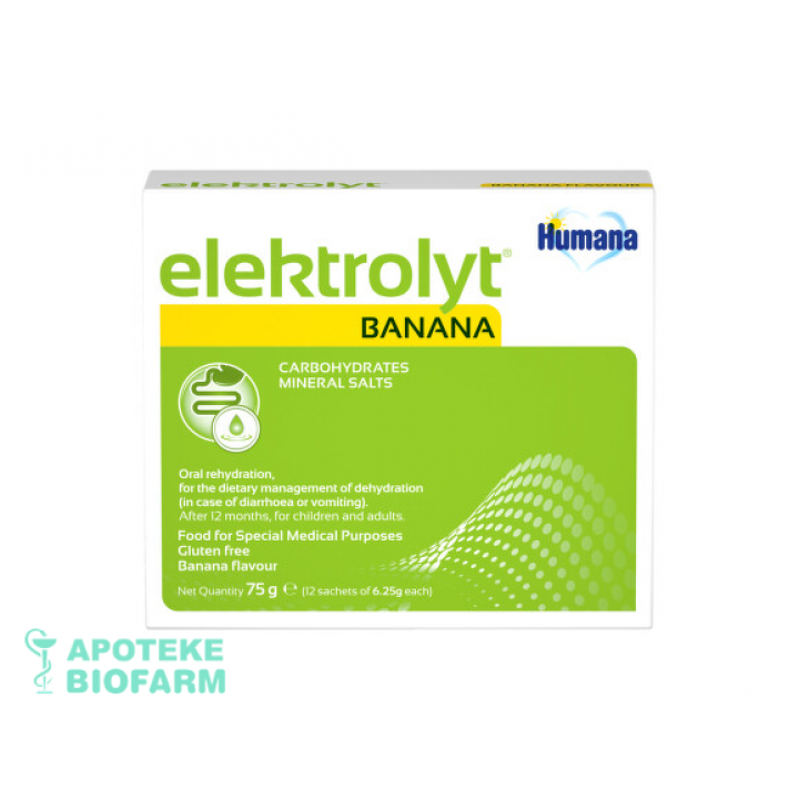 Humana Elektrolit Sa Ukusom Banane 75G
