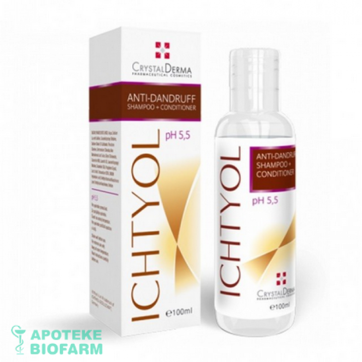 IHTIOL ŠAMPON 100ML Ihtiol Šampon 100Ml