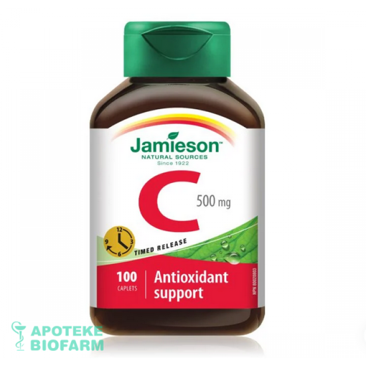 Jamieson Vit.c Tr Cps.100X500Mg