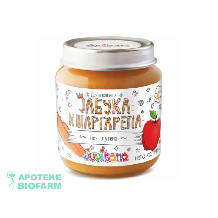 Juvitana Kasica Jabuka Mrkva 128G 6071