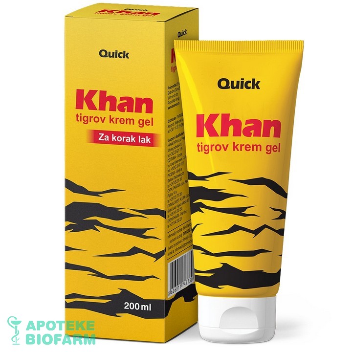 Khan Tigrov Cr. Gel 200Ml