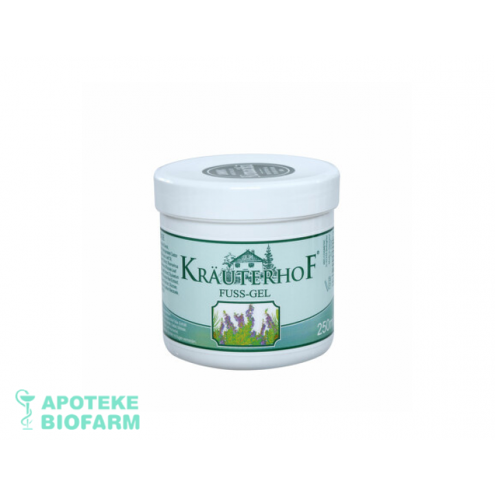 KRAUTERHOF GEL ZA NOGE 250ML (FUSS-GEL) Krauterhof Gel Za Noge 250Ml (Fuss-Gel)