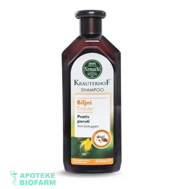 Krauterhof Šampon Herbal 500Ml Protiv Peruti