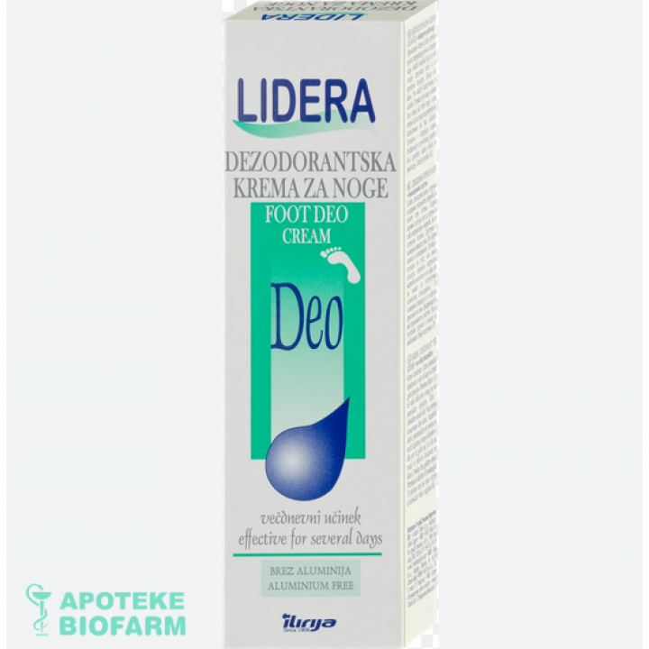 Lidera Deo Krema Za Noge 50Ml