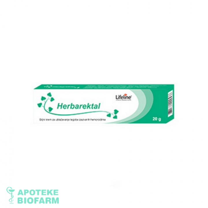 Lifeline Herbarektal Krem 20G