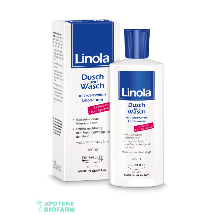 LINOLA GEL ZA TUSIRANJE 300ML Linola Gel Za Tusiranje 300Ml