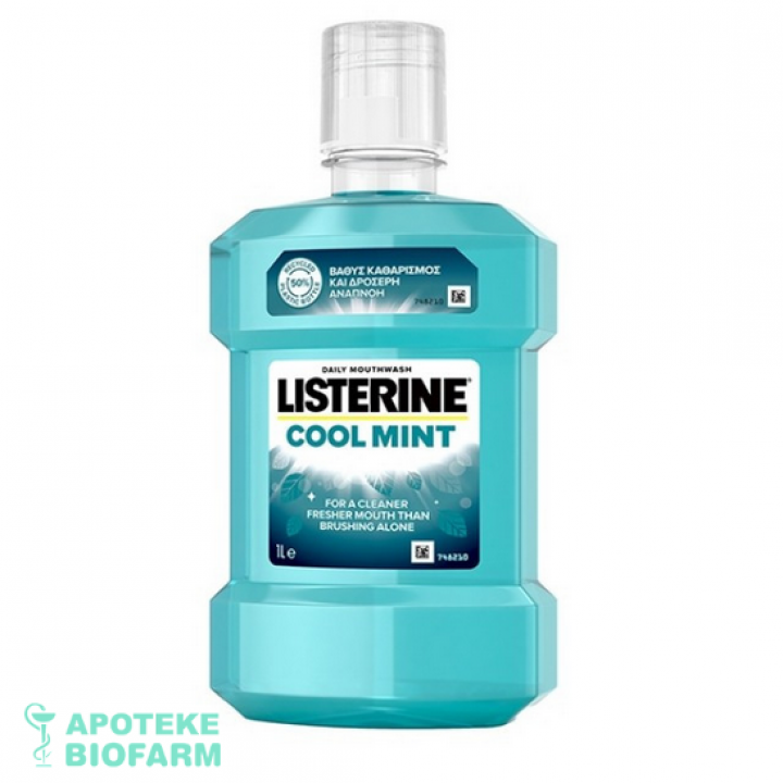 Listerine Sol.coolmint 1000Ml