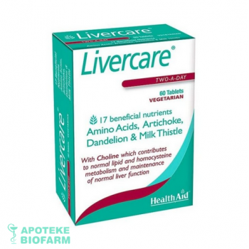 LIVERCARE TABLETE A60 LIVERCARE TABLETE A60
