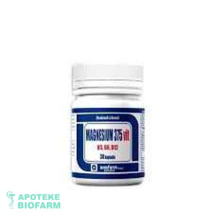 MAGNESIUM VIT 375 KAPSULE A30 Magnesium 375 Vit. Kapsule A30