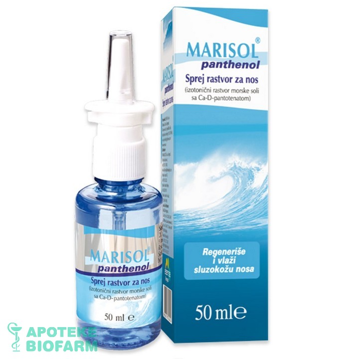 Marisol Pantenol Sprej Za Nos 50Ml