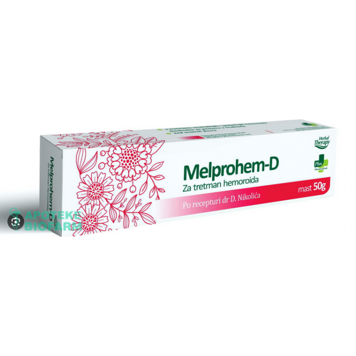 Melprohem-D Mel.za Hemoroide 50G