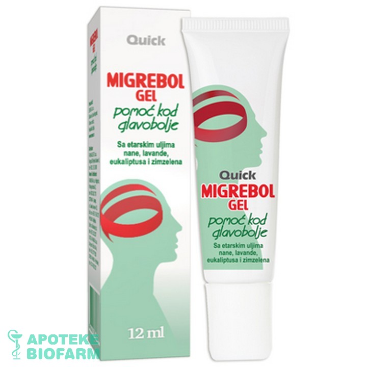 MIGREBOL GEL 12ML Migrebol Gel 12Ml