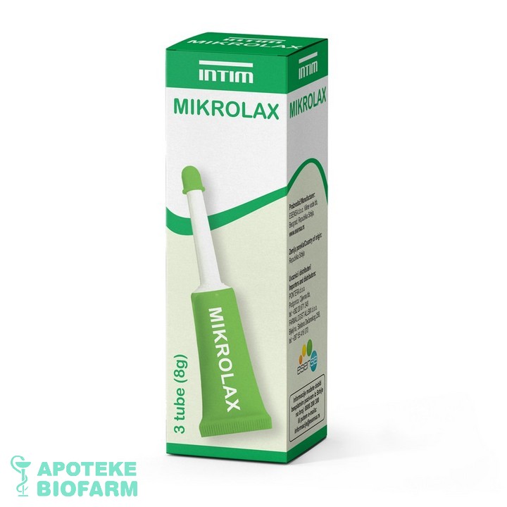 Mikrolax Mikrokliz.za Odrasle 3X5Ml