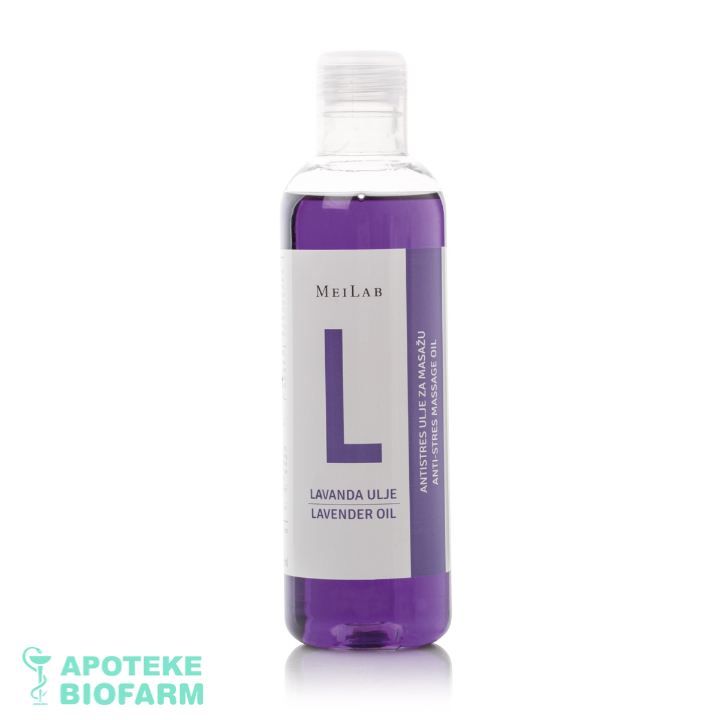 MEILAB ULJE ZA MASAŽU LAVANDA 200 ml Meilab Ulje Za Masažu Lavanda 200 Ml
