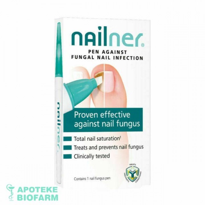 NAILNER PEN OLOVKA PROTIV GLJIVICA 4ML Nailner Pen Olovka Pr.gljivica 5Ml
