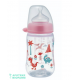 Nip Flasica Siroki Otvor Sa Silikonskom Cuclom 0M+ Trendy Girl 260Ml
