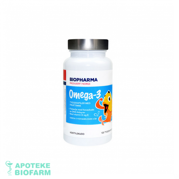 NORWAY OMEGA 3 ZA DECU KAPSULE A120 Norway Omega3 Cps. Za Decu A120