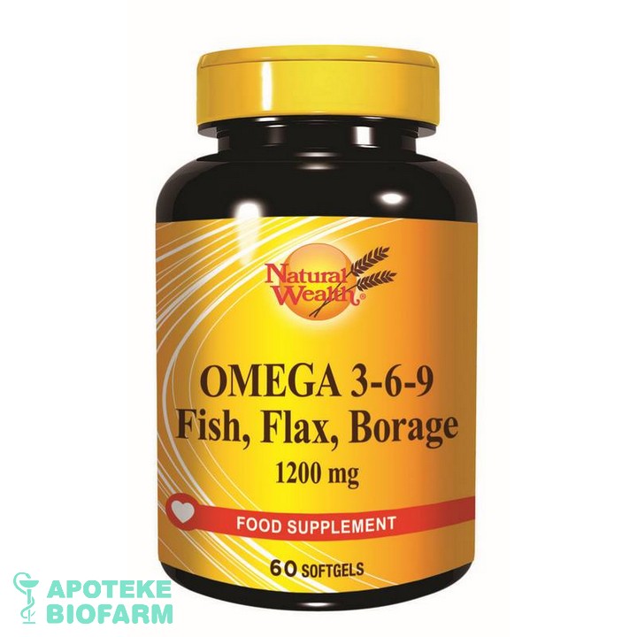 NW OMEGA 3-6-9 kaps. a.60 Nw Omega 3-6-9 Kaps. A.60