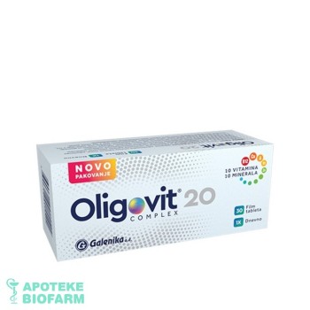 OLIGOVIT 20 FILM TBL. A30