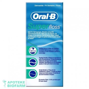 ORAL B KONAC ZA ZUBE SUPER FLOS 50M
