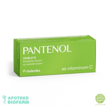 PANTENOL SA VITAMINOM C ORIBLETE A20