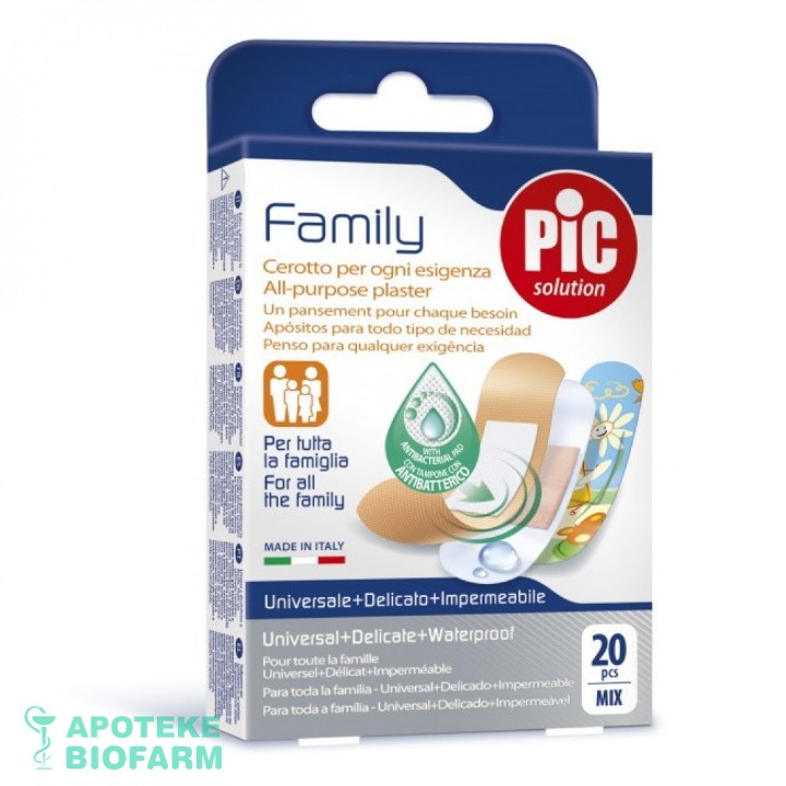 Pic Flaster Family Mix  Antibakterijski A20