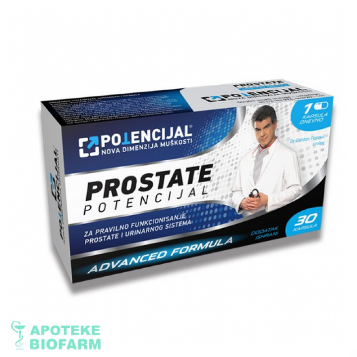 POTENCIJAL PROSTATE ADVANCE KAPSULE A30 Potencijal Prostate Adv. Cps A30