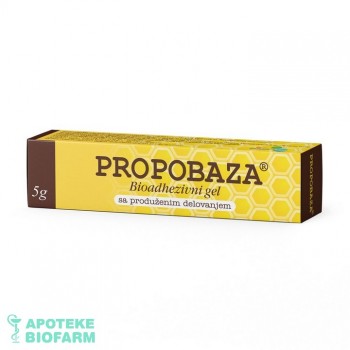 PROPOBAZA bioadhezivni gel 5g