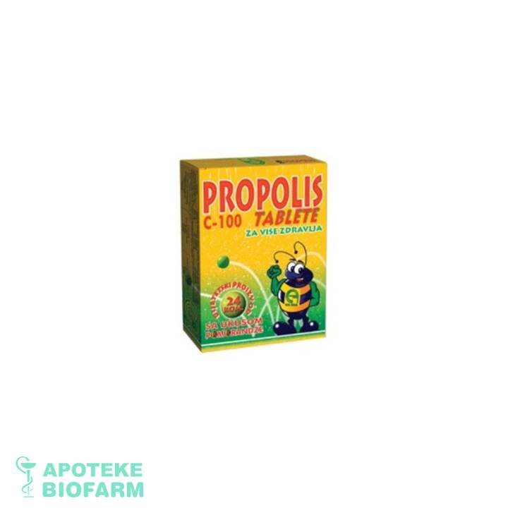 PROPOLIS C-100 TABLETE A24 Propolis C-100 Tbl. A24