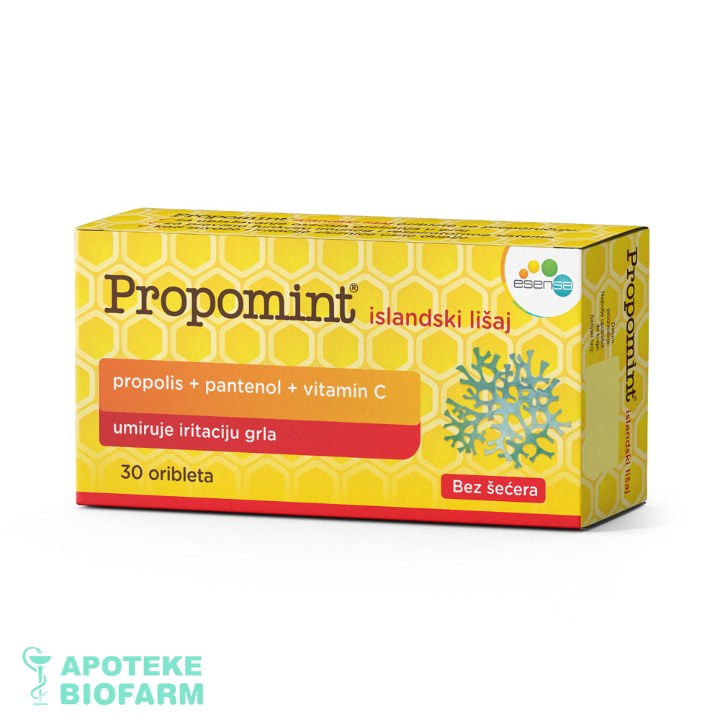 PROPOMINT PASTILE ISLANDSKI LISAJ A30 Propomint Pastile Islandski Lisaj A30