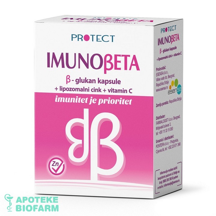 PROTECT IMUNO BETA-GLUKAN KAPSULE A30 Protect Imunobeta-Glukan Kaps. A30