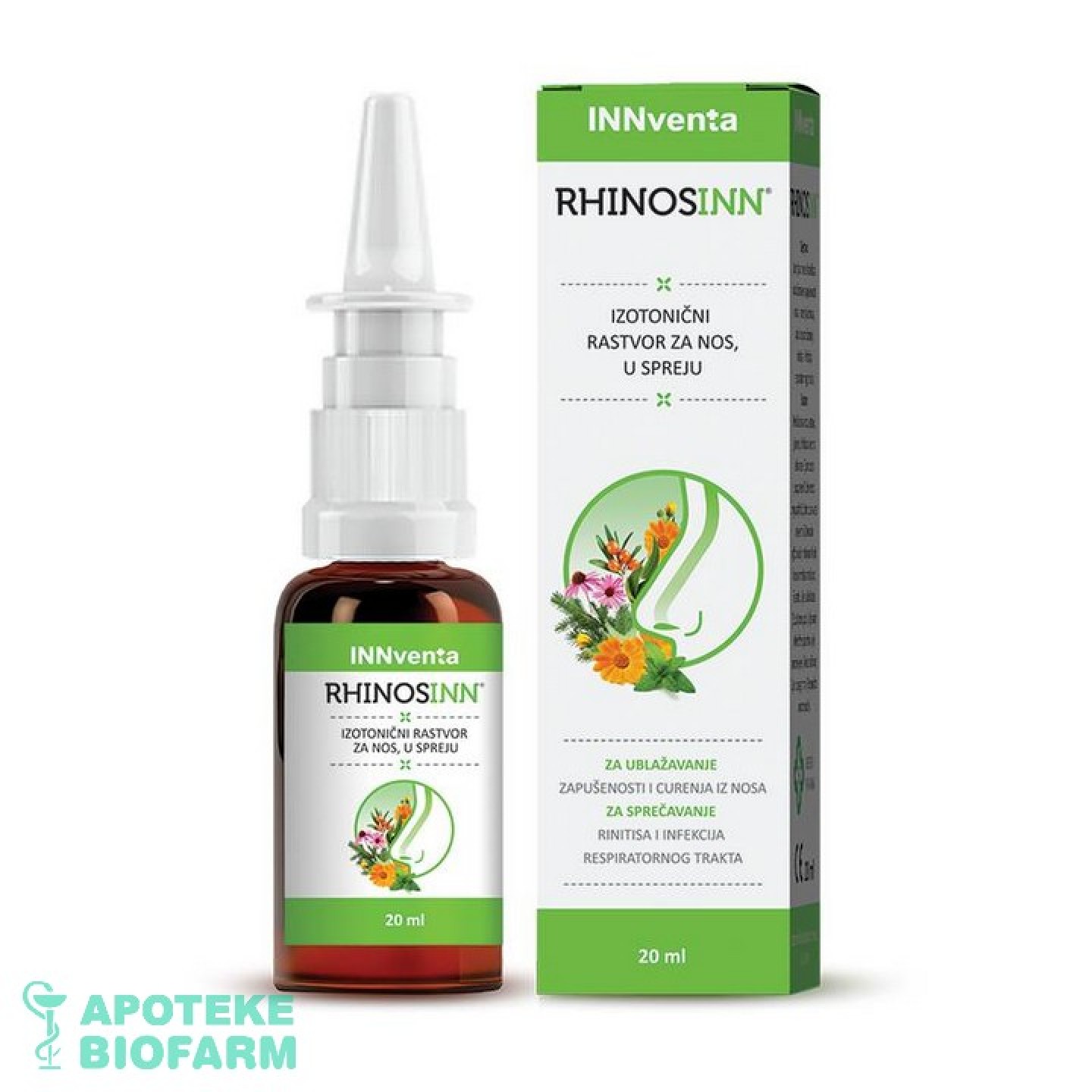 Drop Rinosin Rhinosinn Sp Za Nos 20Ml | BIOFARM Apoteka