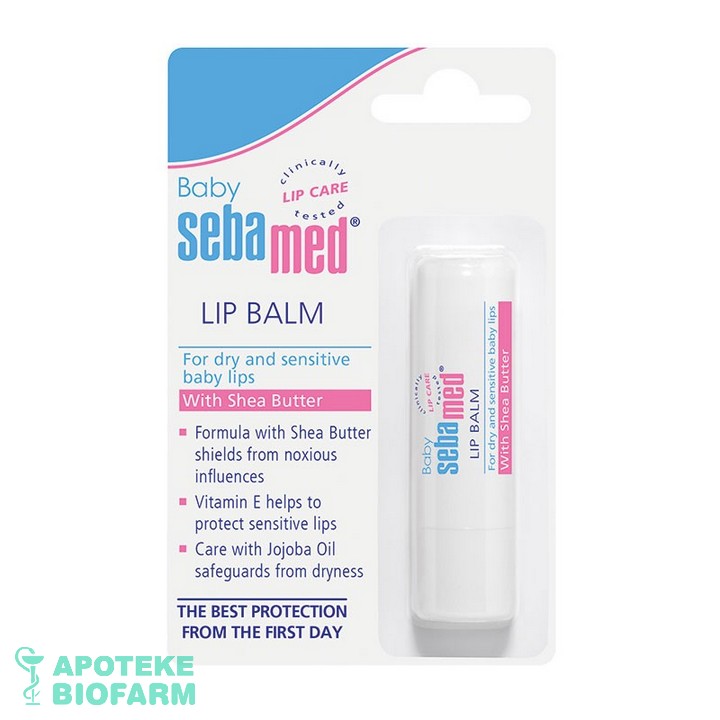 SEBAMED BABY BALZAM ZA USNE 4,8G Sebamed Baby Balzam Za Usne 4,8G