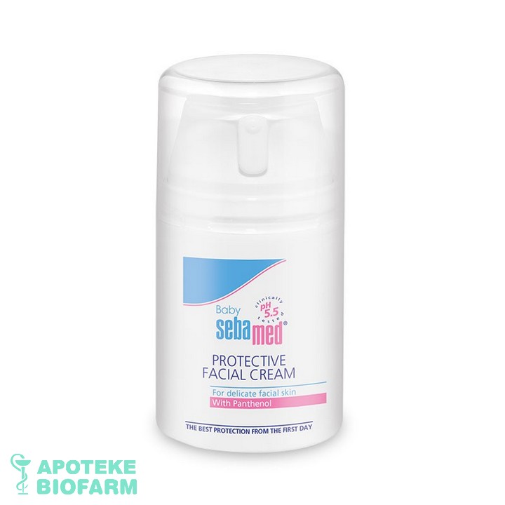 SEBAMED BABY PROTECTIVE FACIAL CREAM 50ML Sebamed Baby Protective Facial Cream 50Ml