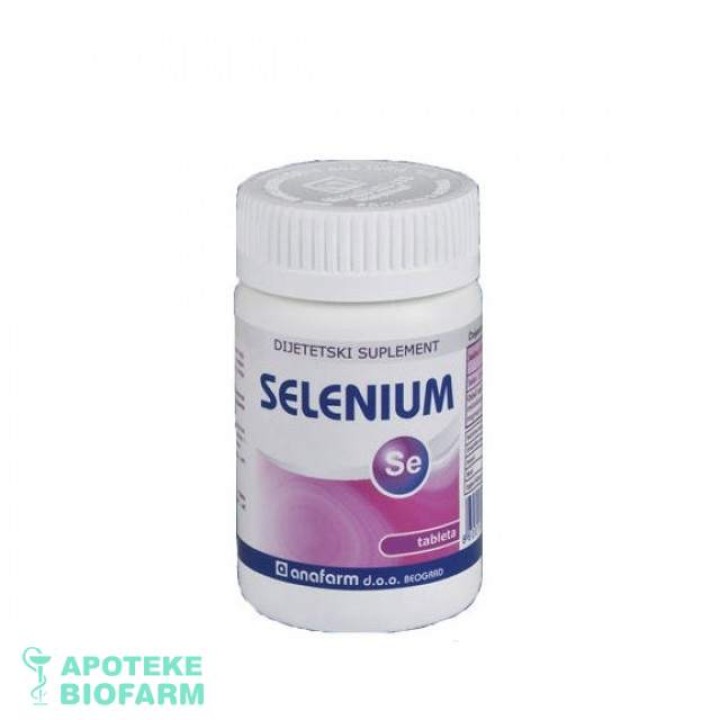 Selenium Tablete 100X50Mcg