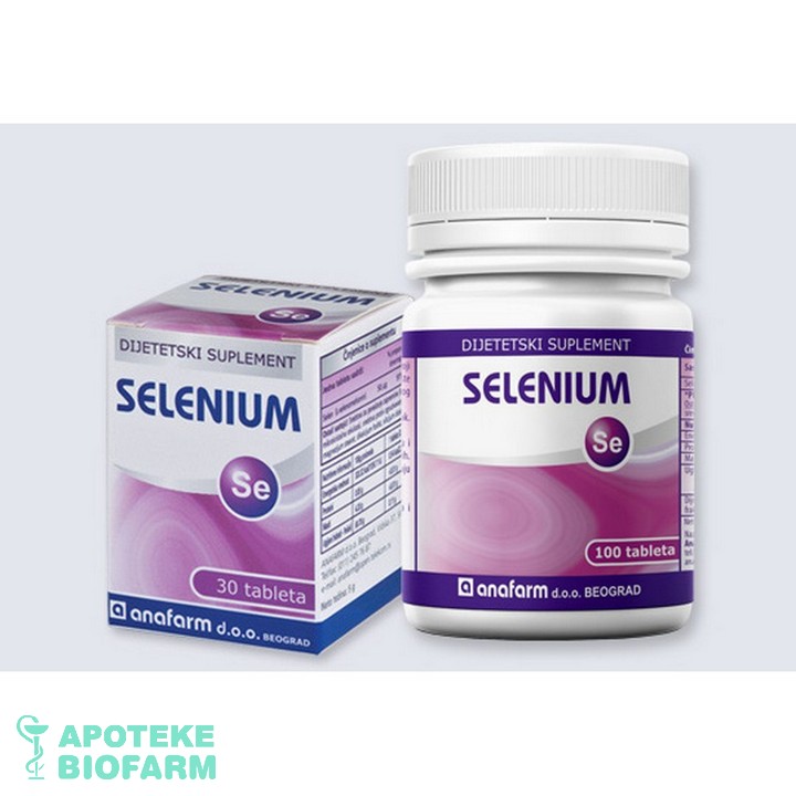 SELENIUM TABLETE 30x50MCG Selenium Tablete 30X50Mcg