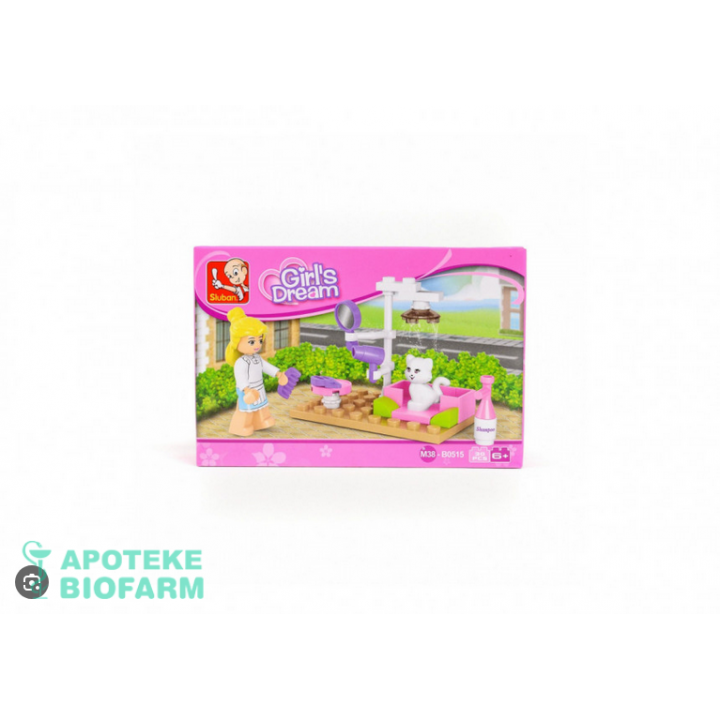 SLUBAN KOCKE SALON ZA LJUBIMCE 36KOM Sluban Kocke Salon Za Ljubimce 36Kom