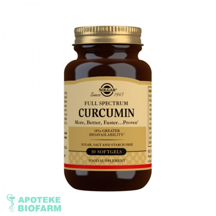 SOLGAR CURCUMIN KAPSULE A30 Solgar Curcumin Cps.a30