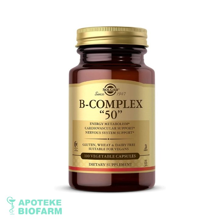 Solgar Vitamin B 50 Cps.a100