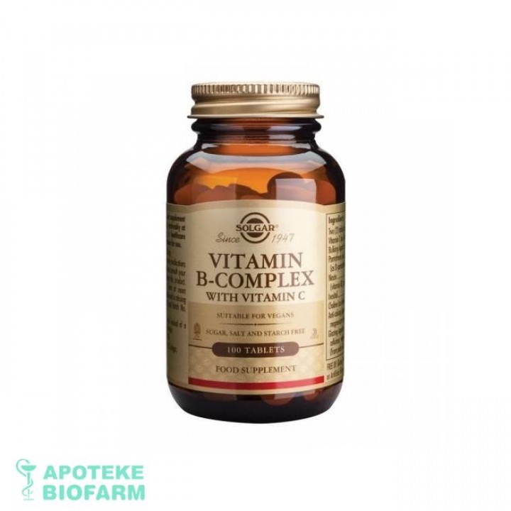 Solgar Vitamin B+Vitamin C A100