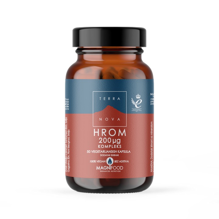 Terranova Hrom 200Mcg Cps.a50