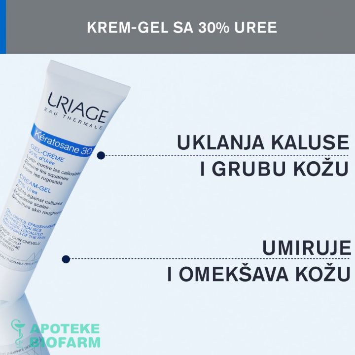 Uriage Keratosane 30 Gel Krema 40Ml 762